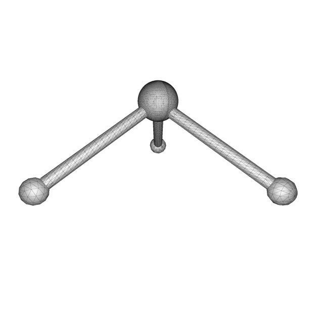 Organic Chemistry - Ammonia 3D print model_2