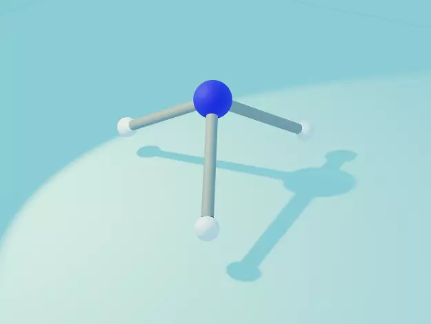 Organic Chemistry - Ammonia 3D print model_0