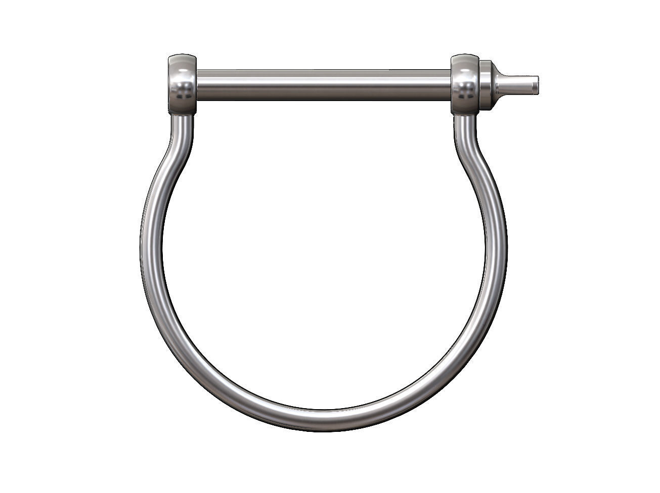 Screw cuff Sailing buckle bracelet 3D print model_2