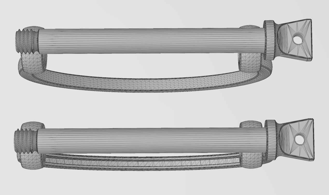 Screw cuff Sailing buckle bracelet 3D print model_18