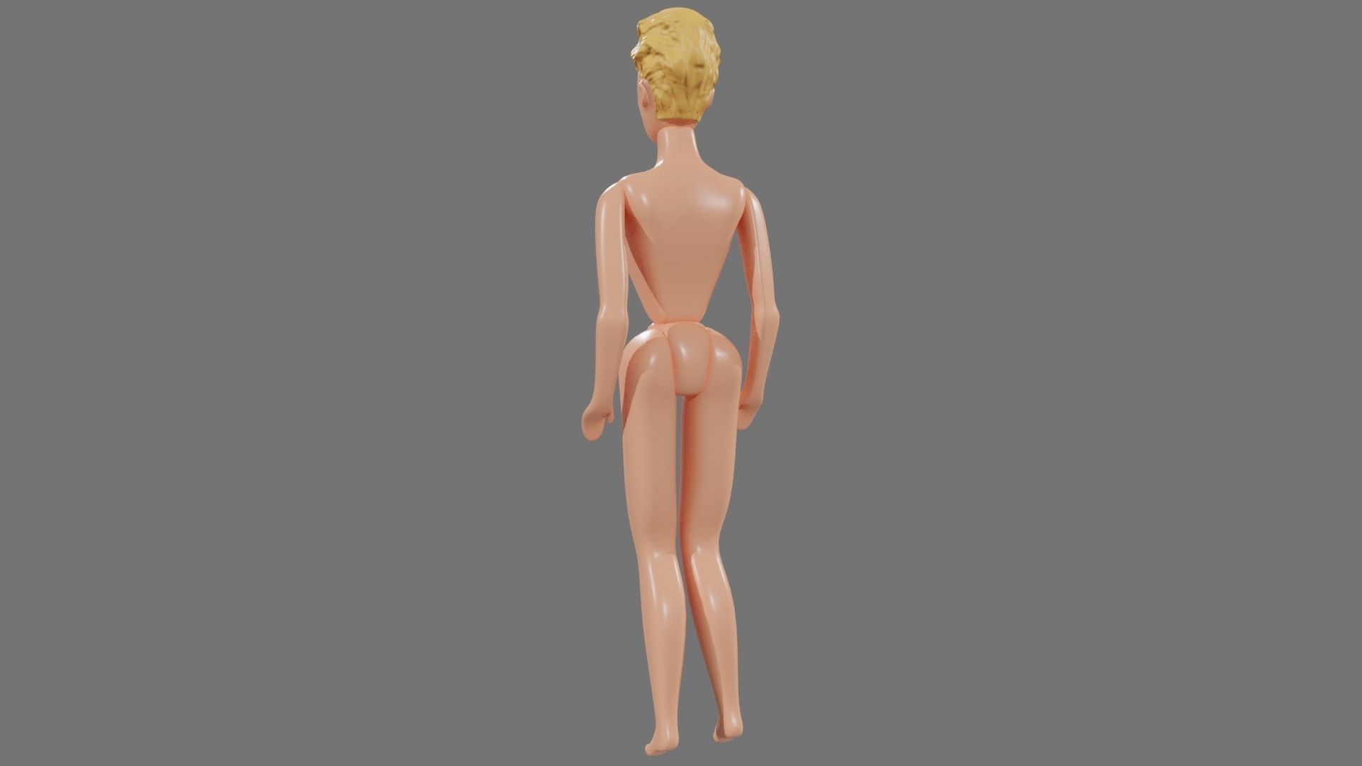 Toy Barbie 3D Model 3D model_8