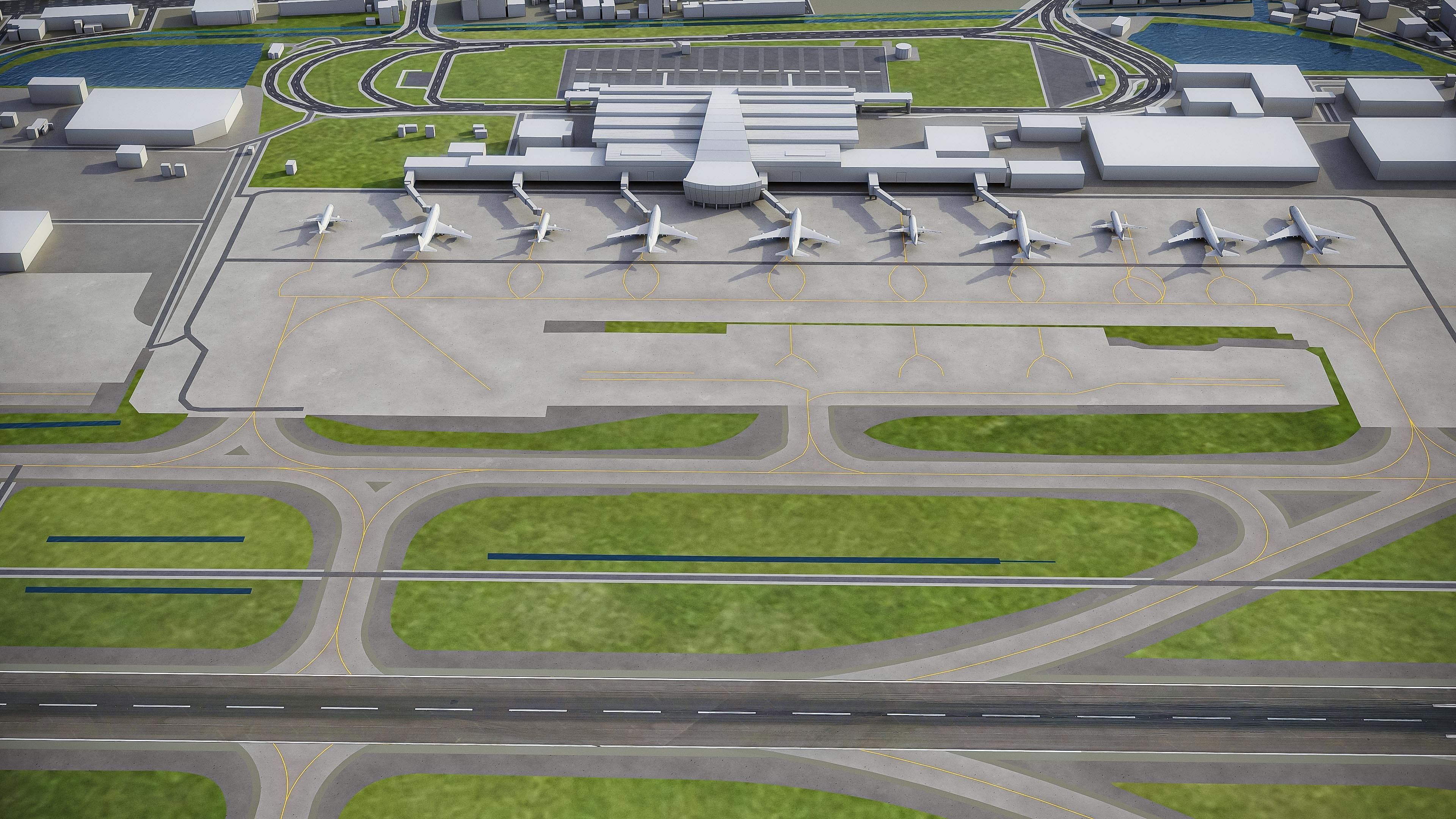 Fukuoka Low-poly 3D model_44