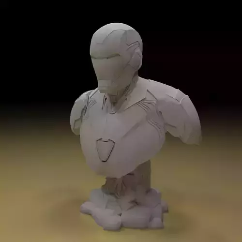 Iron Man bust 3D Model Ready to Print