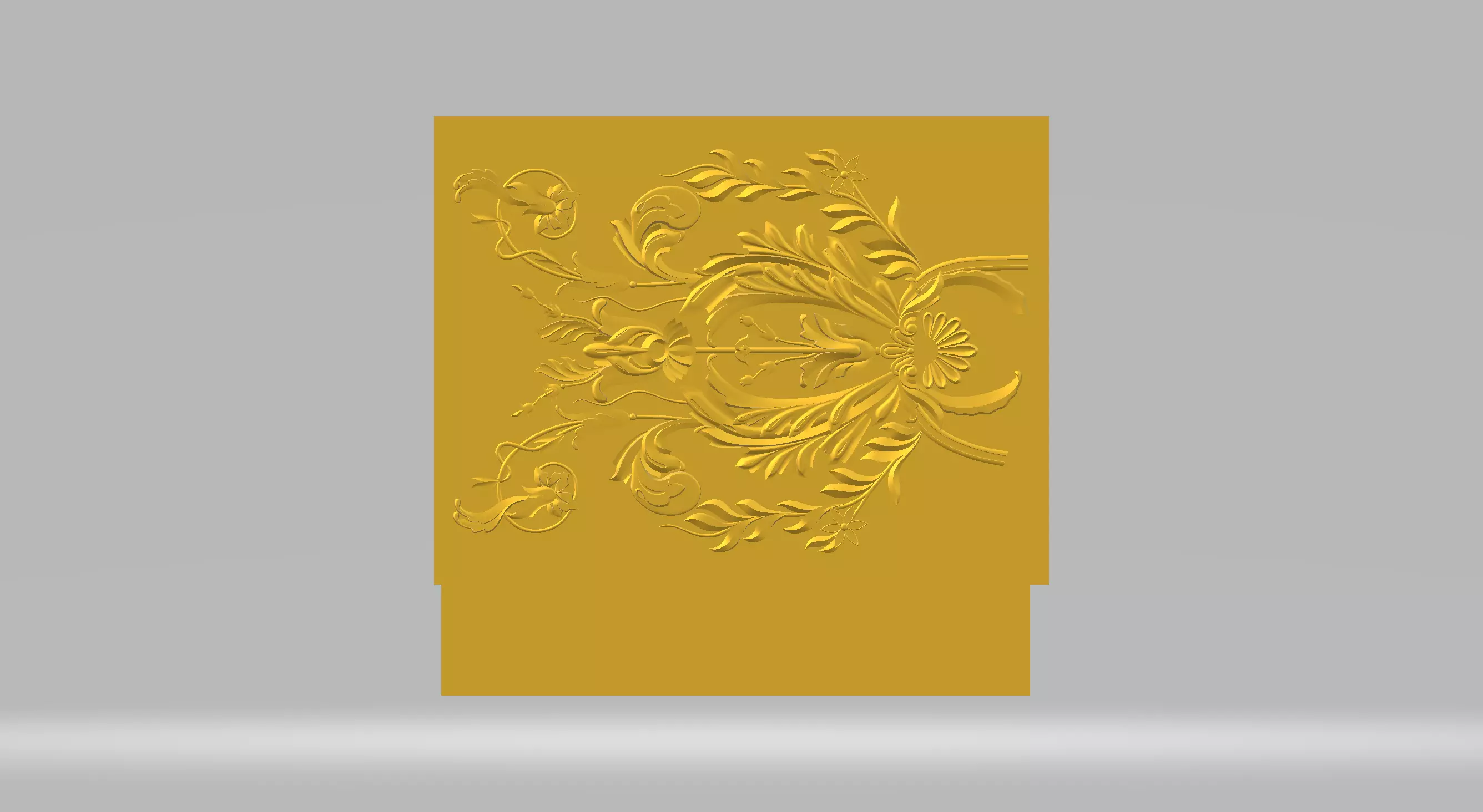 Model for Engraving Decor 3D print model