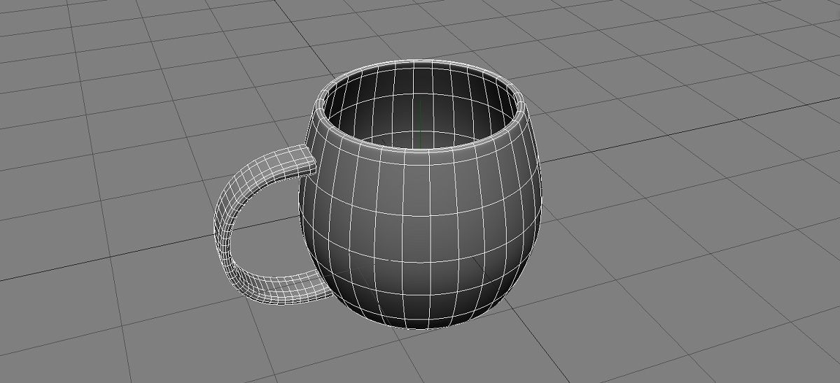 Coffee Mug 3D Model Low-poly 3D model_29