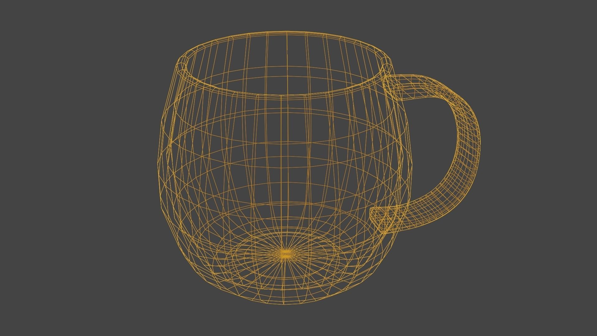 Coffee Mug 3D Model Low-poly 3D model_9