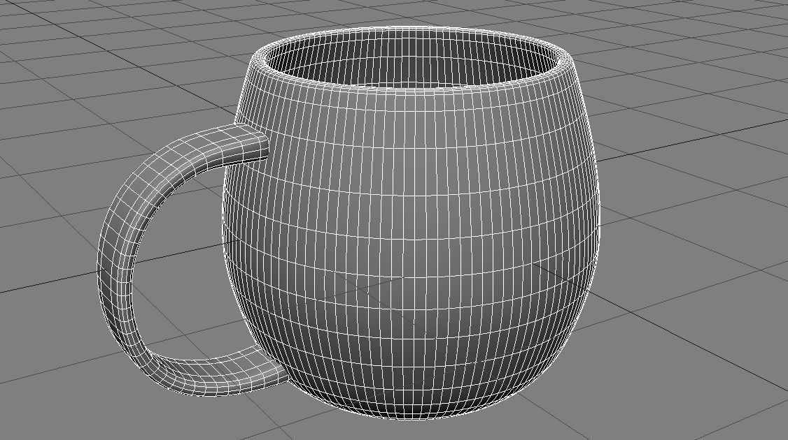 Coffee Mug 3D Model Low-poly 3D model_24