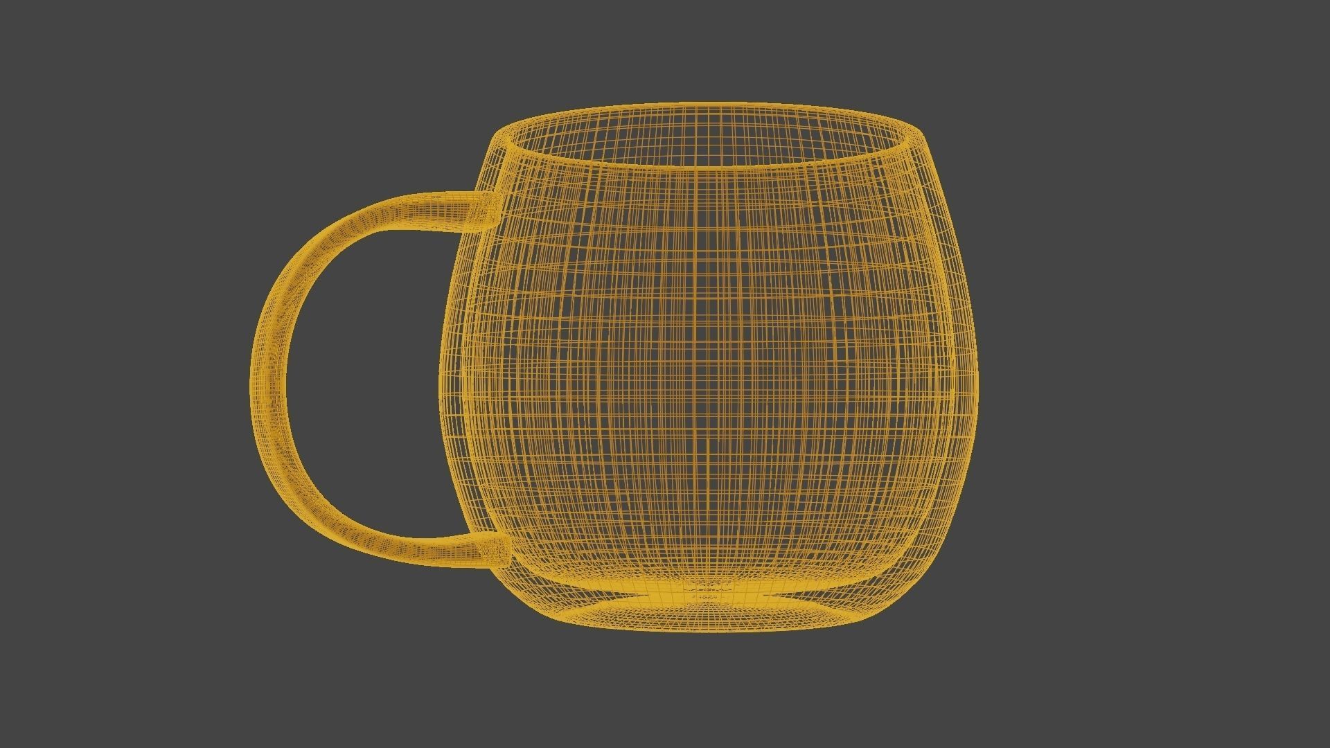 Coffee Mug 3D Model Low-poly 3D model_21