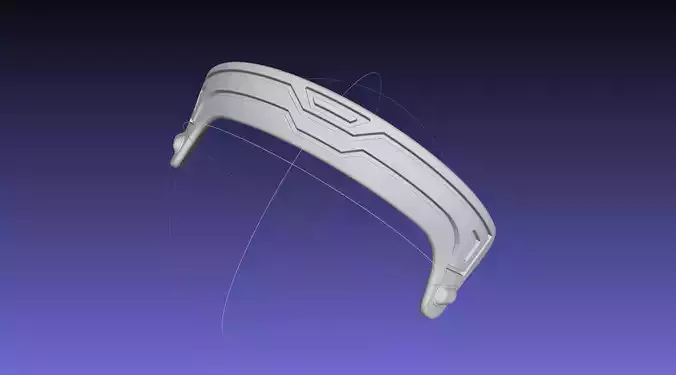 Star Wars The Mandalorian Bo-Katan Headgear Printable Model 3D print model