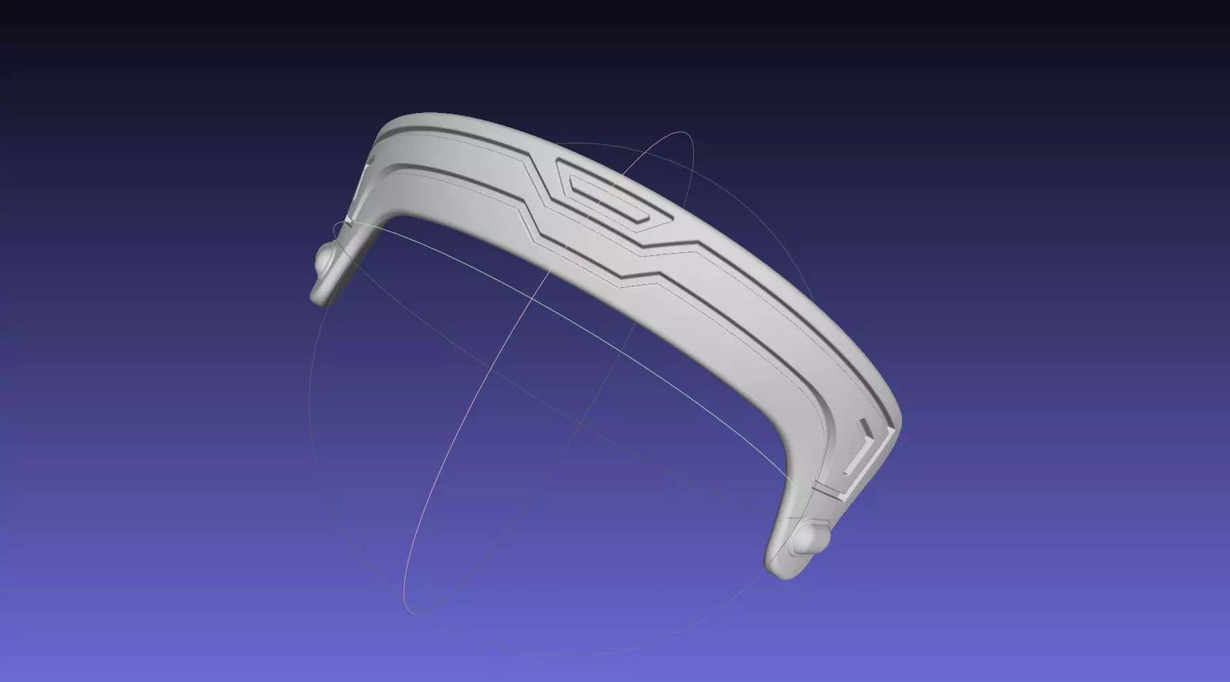 Star Wars The Mandalorian Bo-Katan Headgear Printable Model 3D print model_0