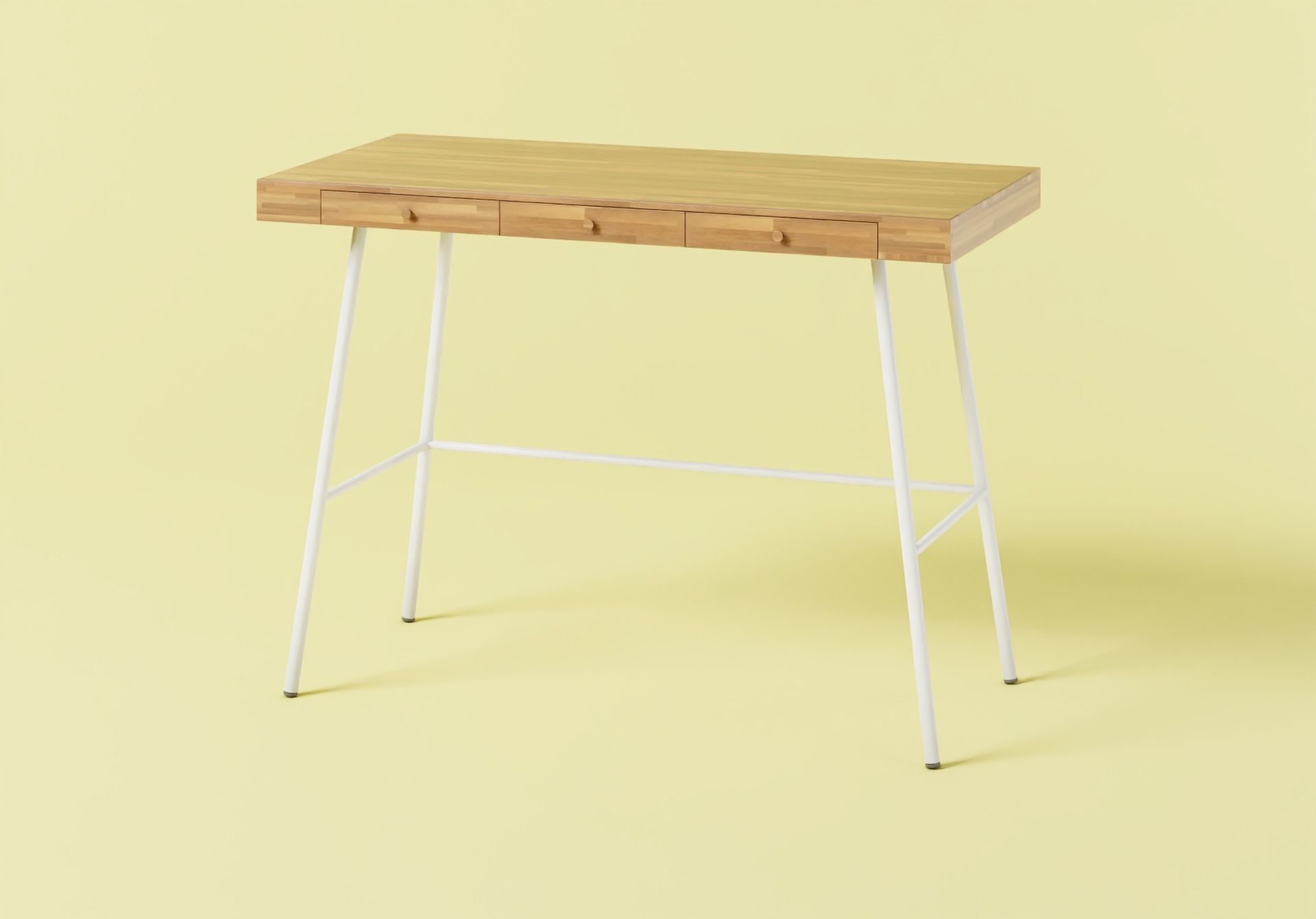 Small desk 3D model_3