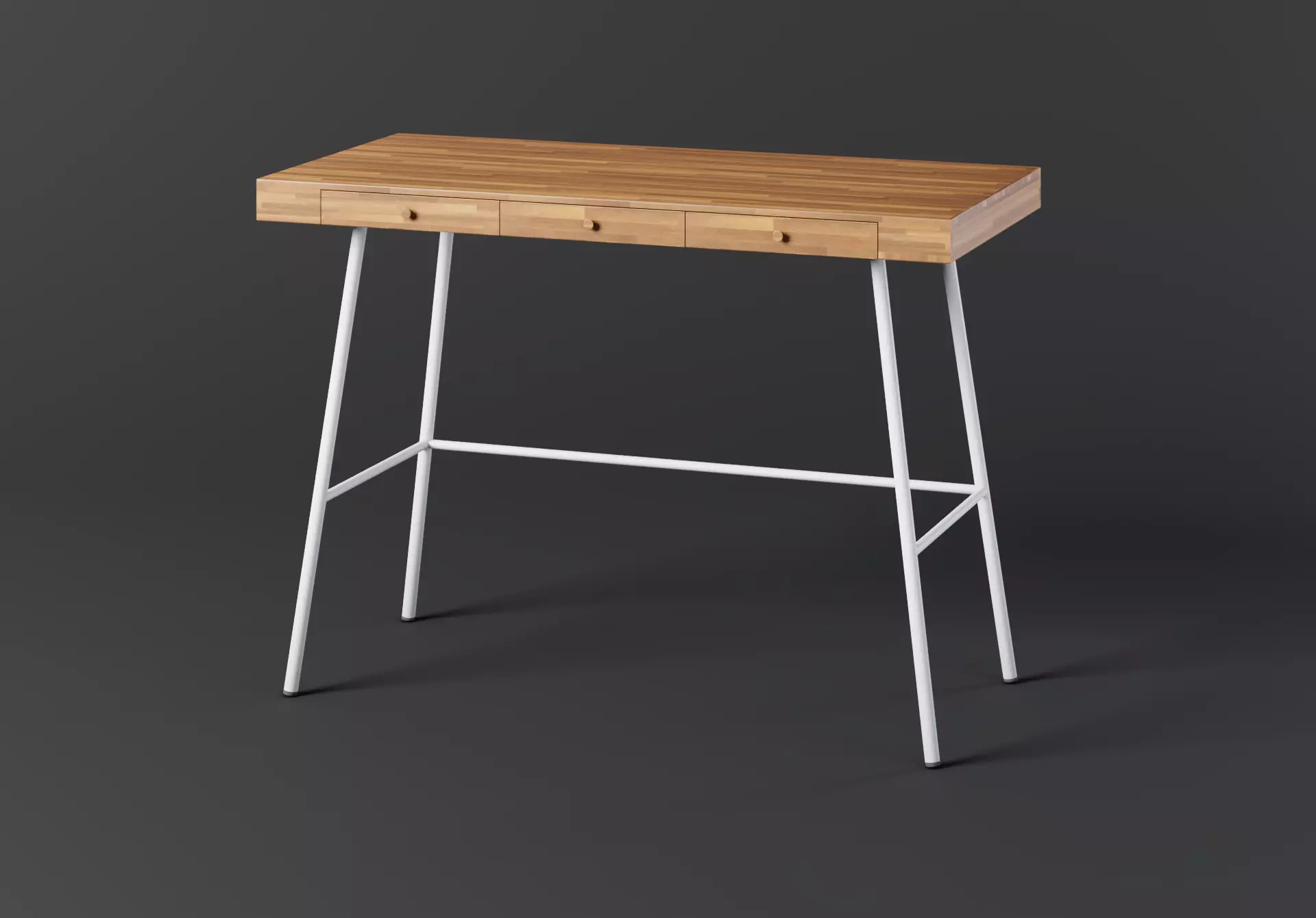 Small desk 3D model_0