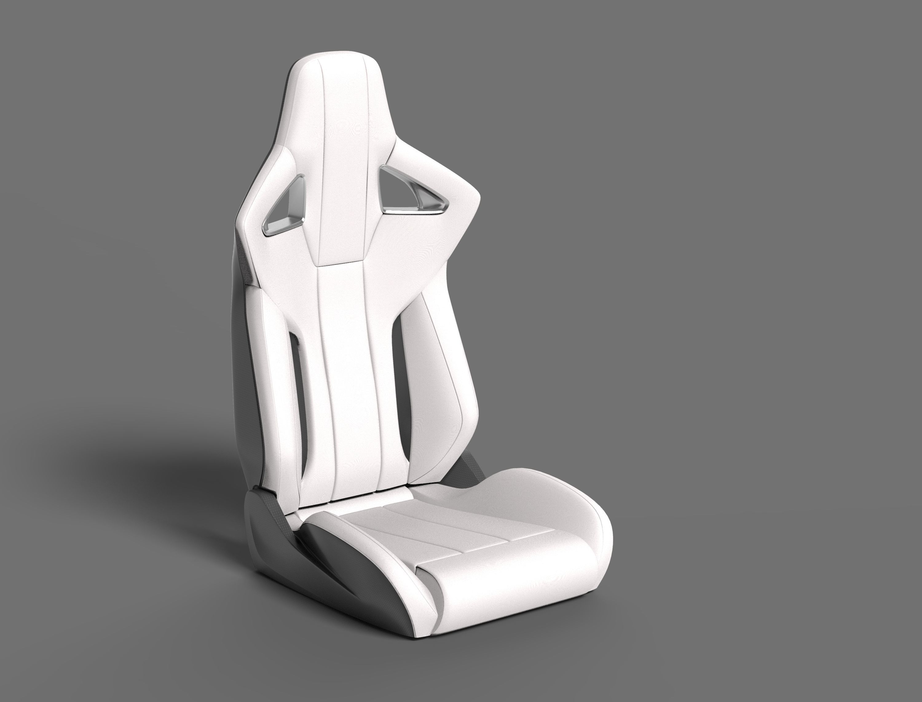 car seat 3D model_3