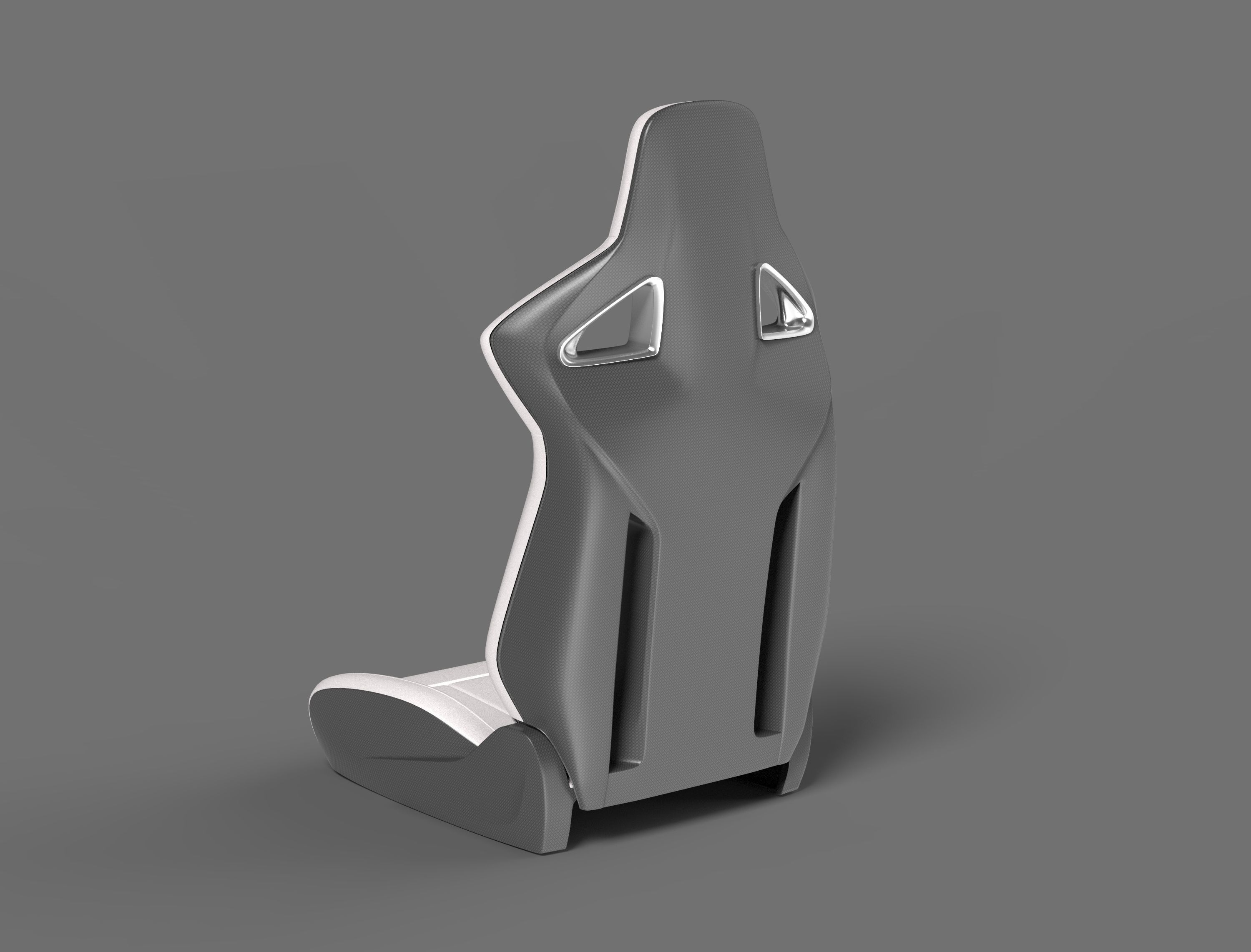 car seat 3D model_4