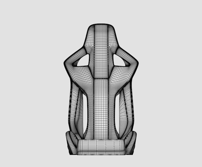 car seat 3D model_8