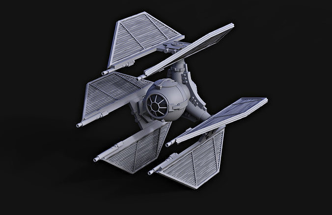 TIE Defender -Ready for 3D printing 3D print model