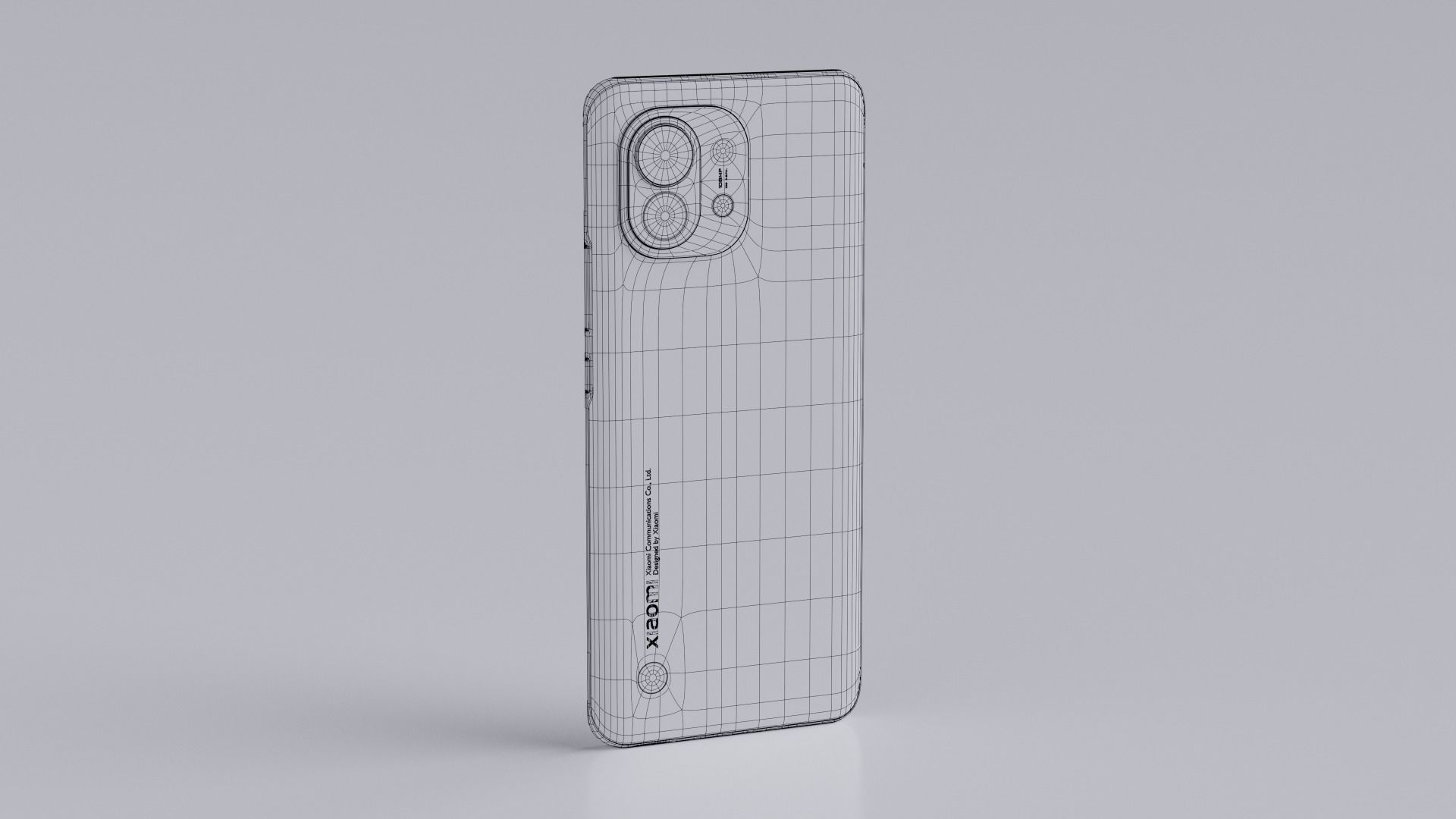 XIAOMI MI 11 2021 3D model_8