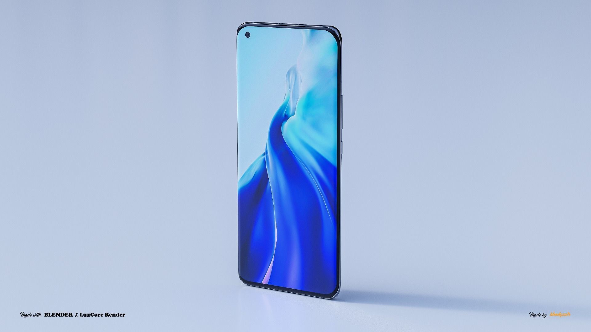 XIAOMI MI 11 2021 3D model_1