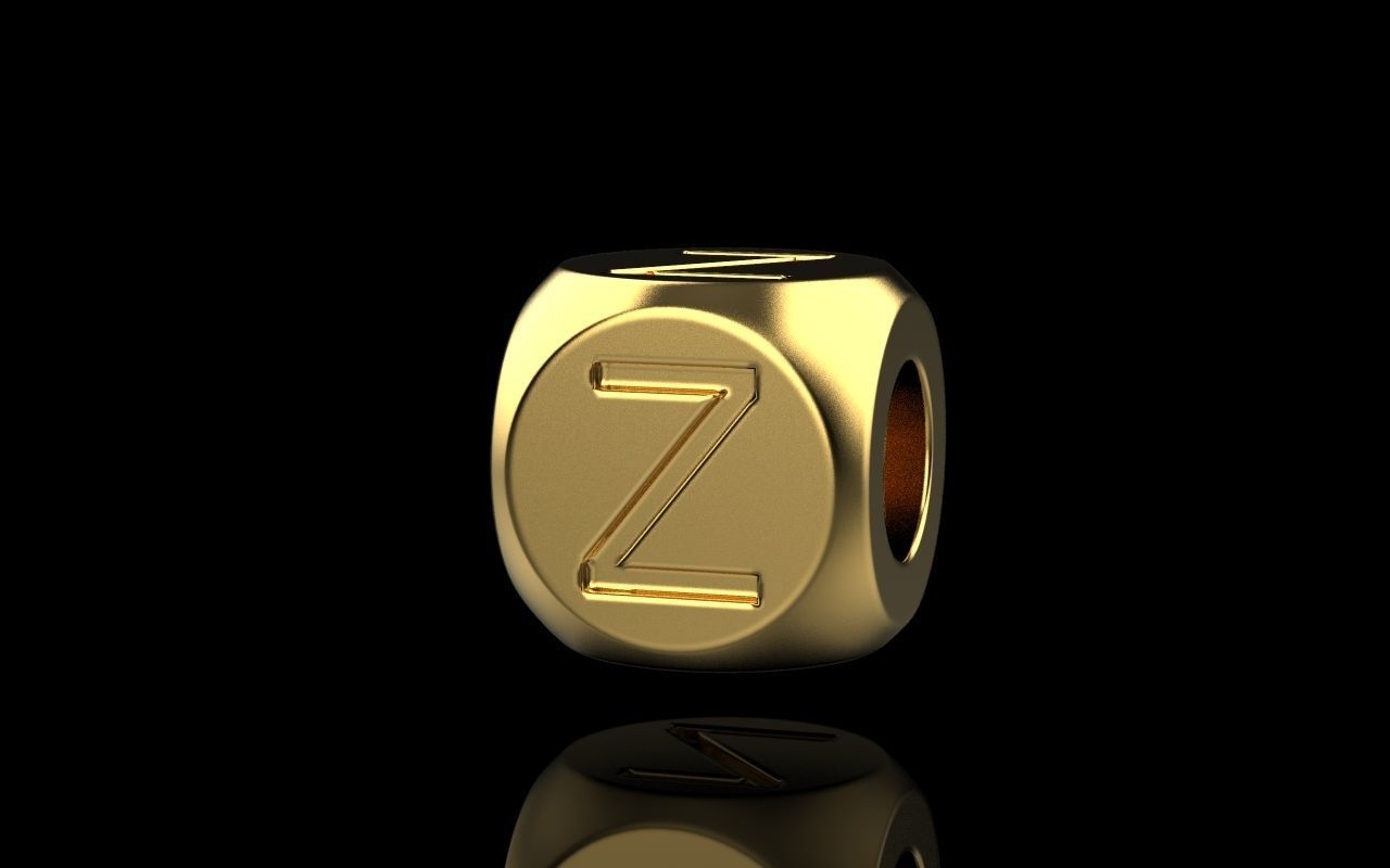 Charm 2    26 pieces 3D print model_24