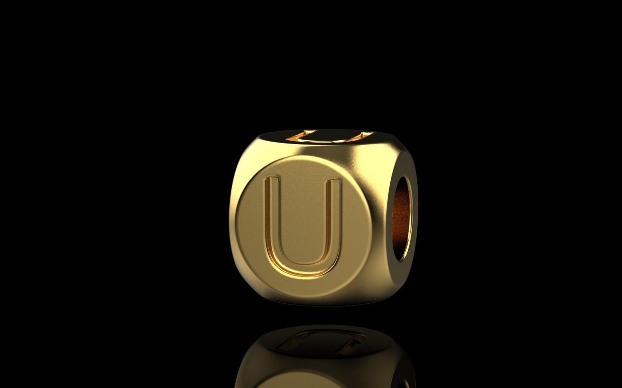 Charm 2    26 pieces 3D print model_19