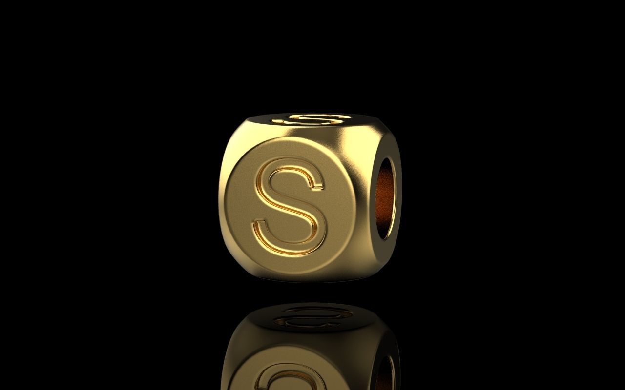 Charm 2    26 pieces 3D print model_17