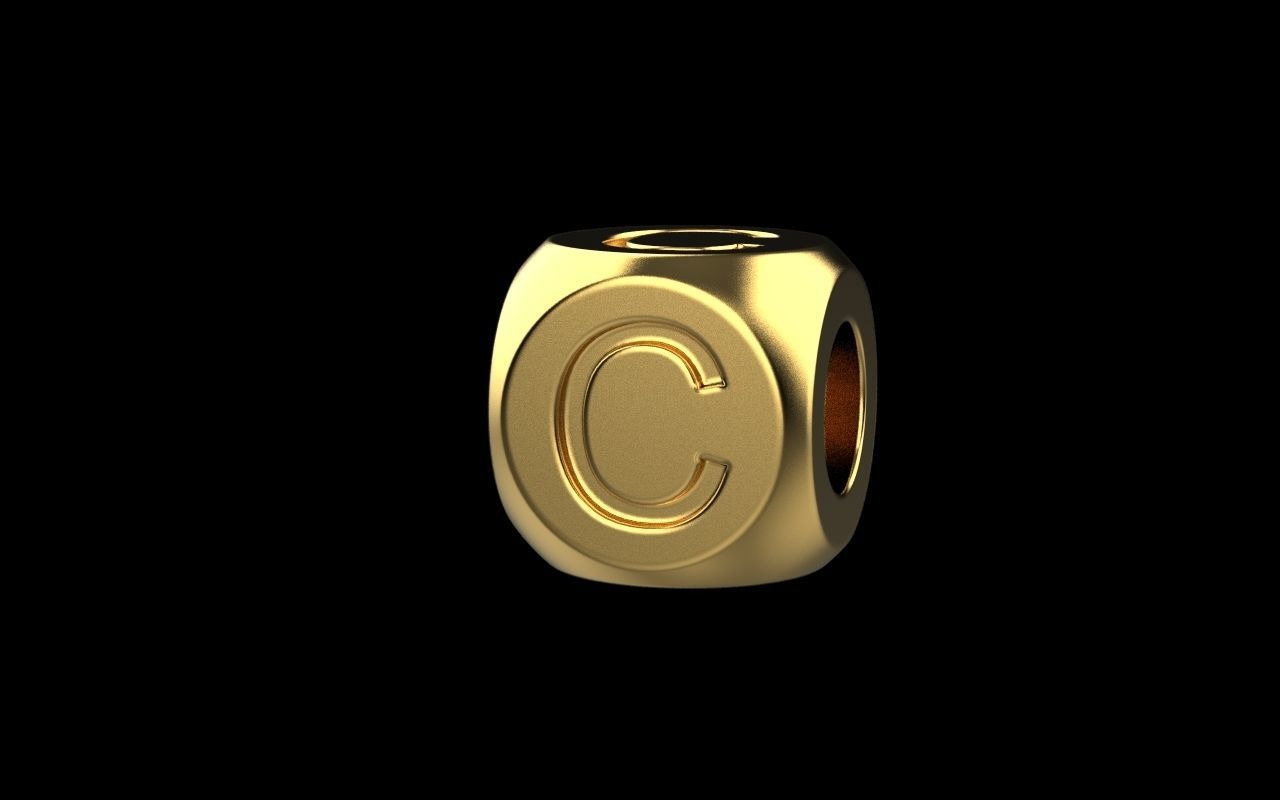 Charm 2    26 pieces 3D print model_35