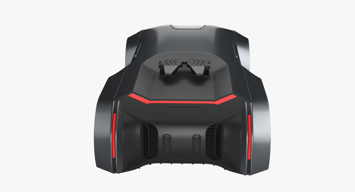 Self-Driving Truck Concept 2 3D model_12