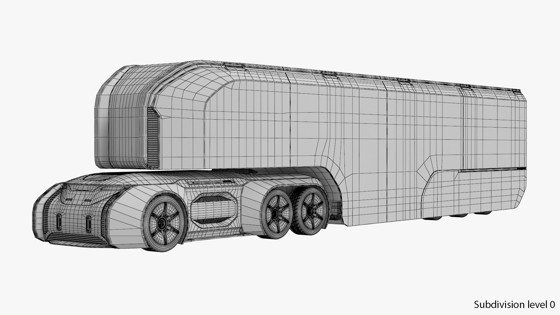 Self-Driving Truck Concept 2 3D model_17