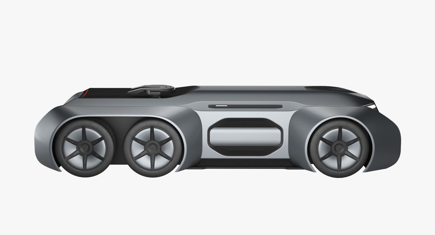 Self-Driving Truck Concept 2 3D model_15