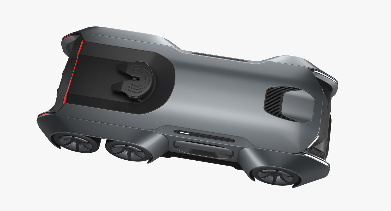 Self-Driving Truck Concept 2 3D model_13