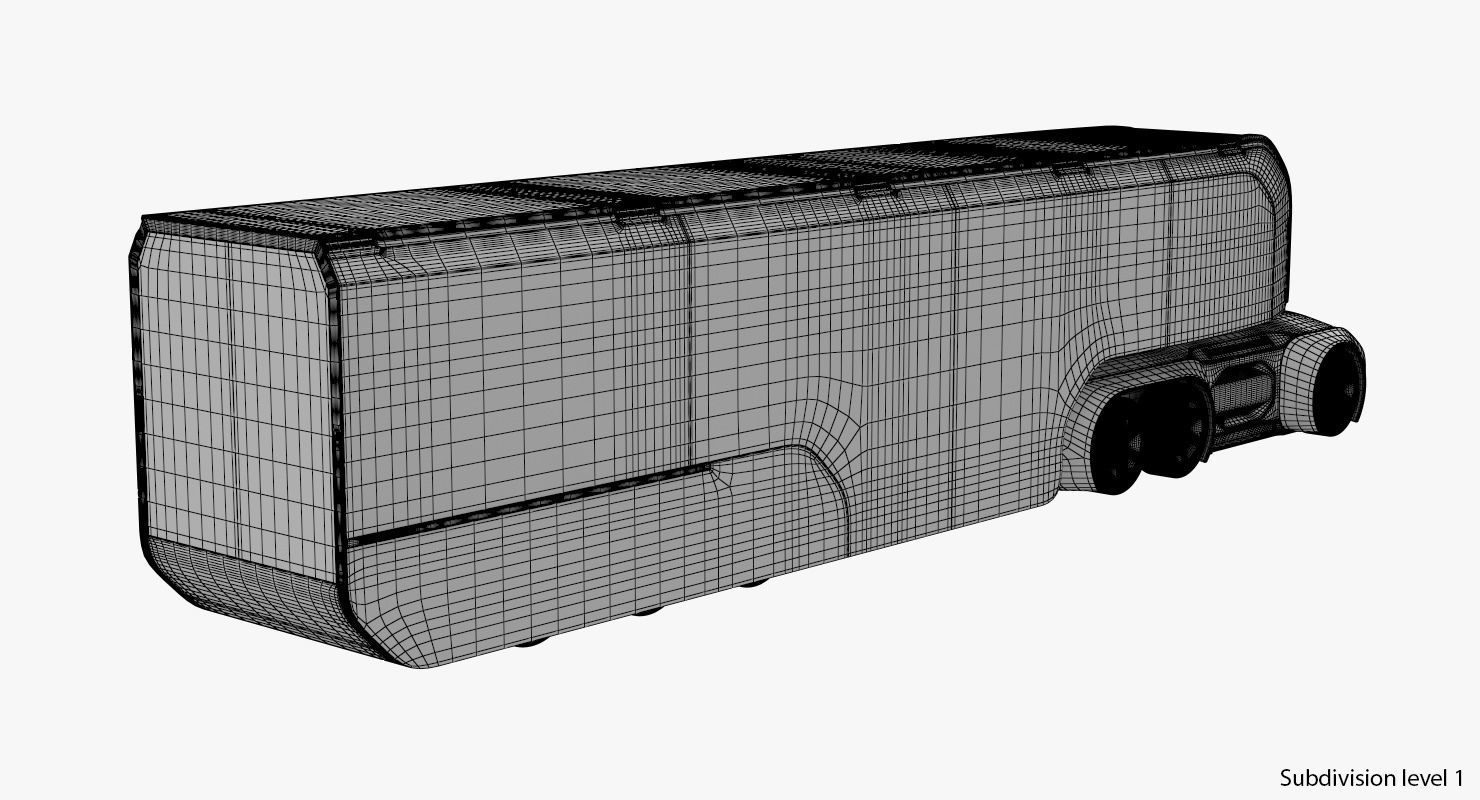 Self-Driving Truck Concept 2 3D model_20
