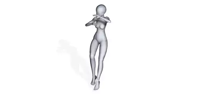 Pose base-001-Spring Low-poly 3D model