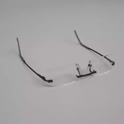 Glasses pair of 3D model