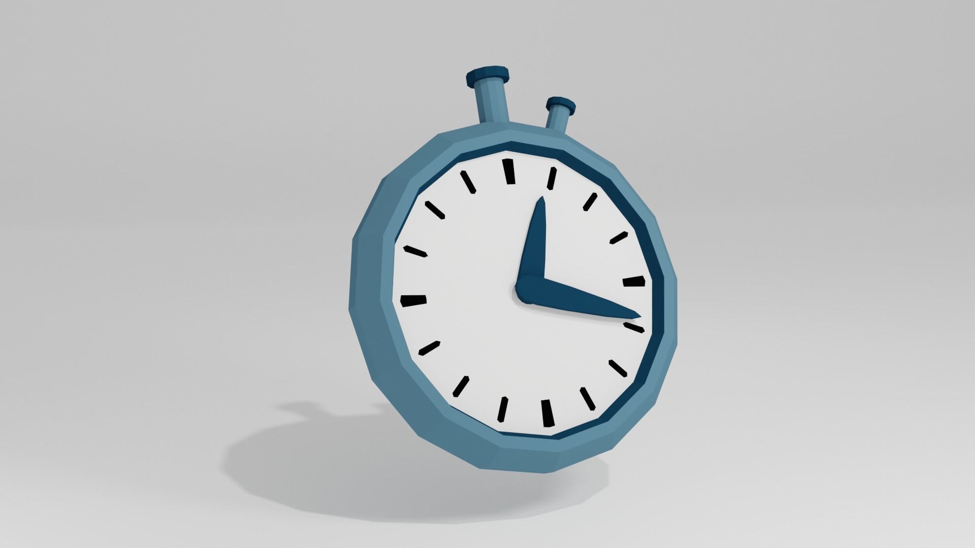 3D asset timer stopwatch CGTrader