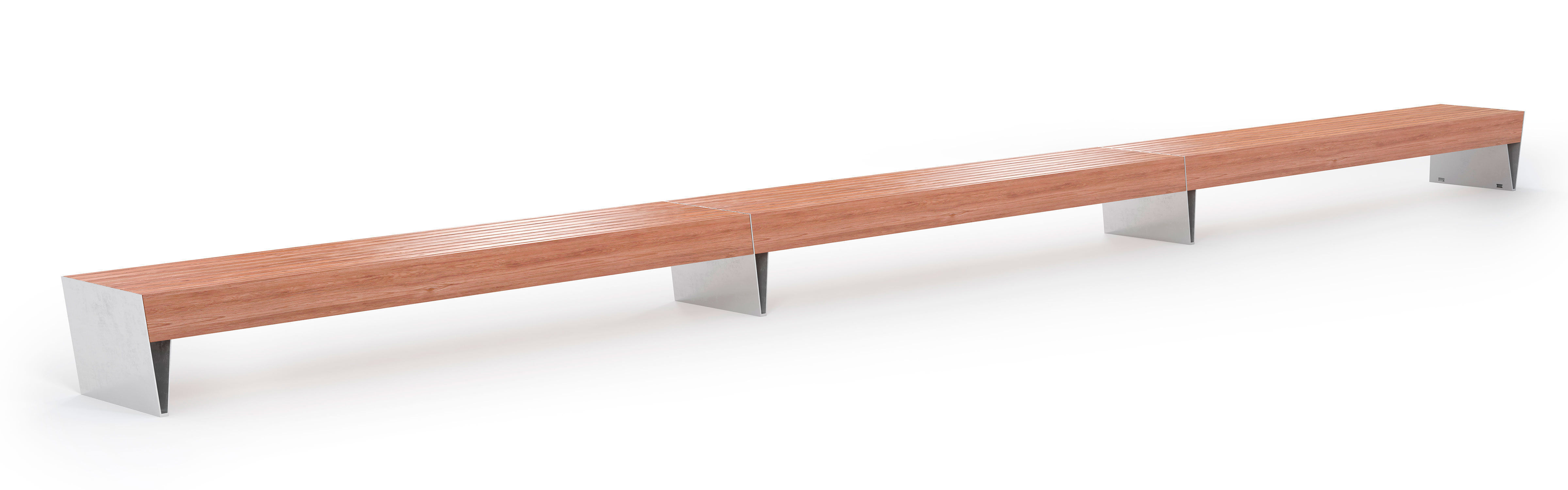Mmcite Benches Blocq Low-poly 3D model_7
