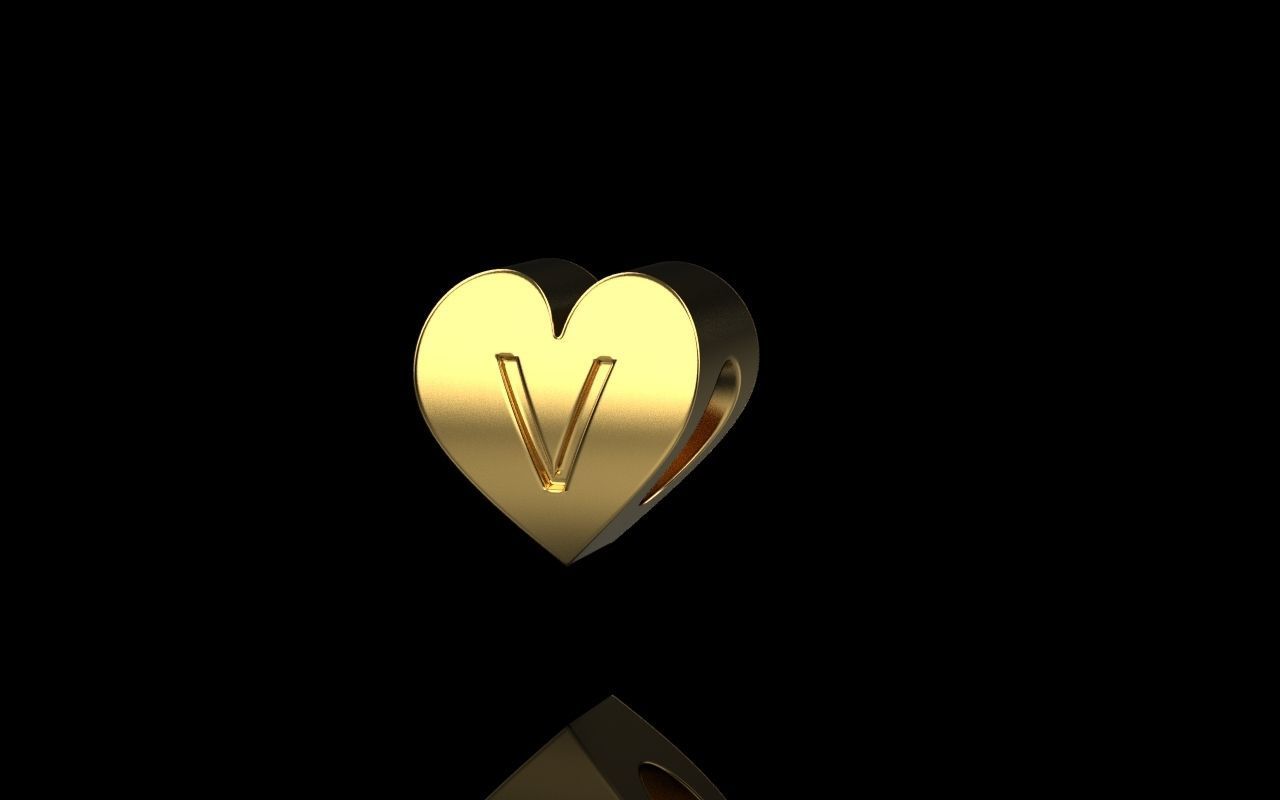 Charm 3 26 pieces  3D print model_20