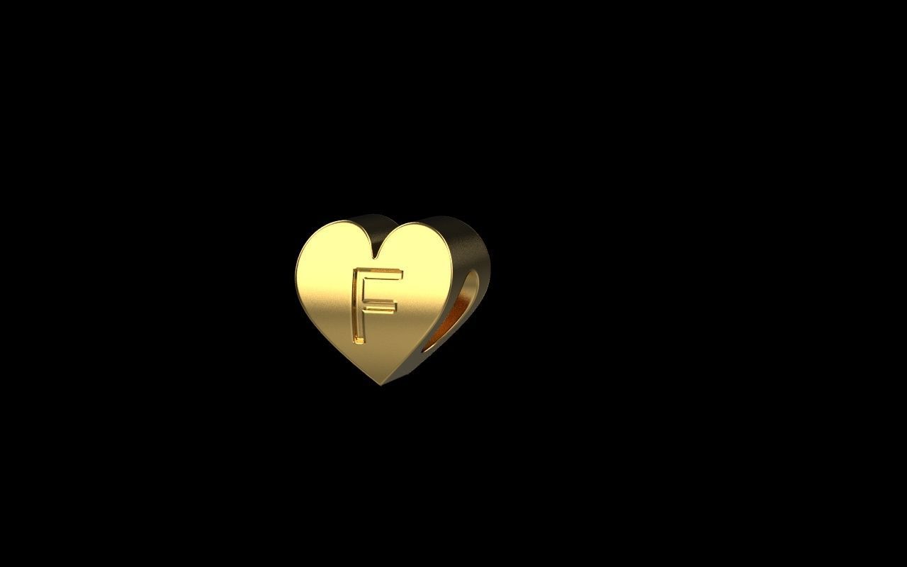 Charm 3 26 pieces  3D print model_36