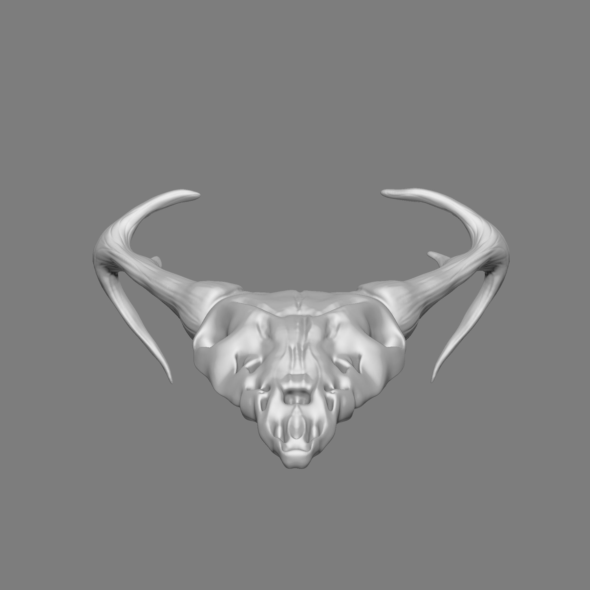 Ram Skull 3D Print Model 3D print model_24