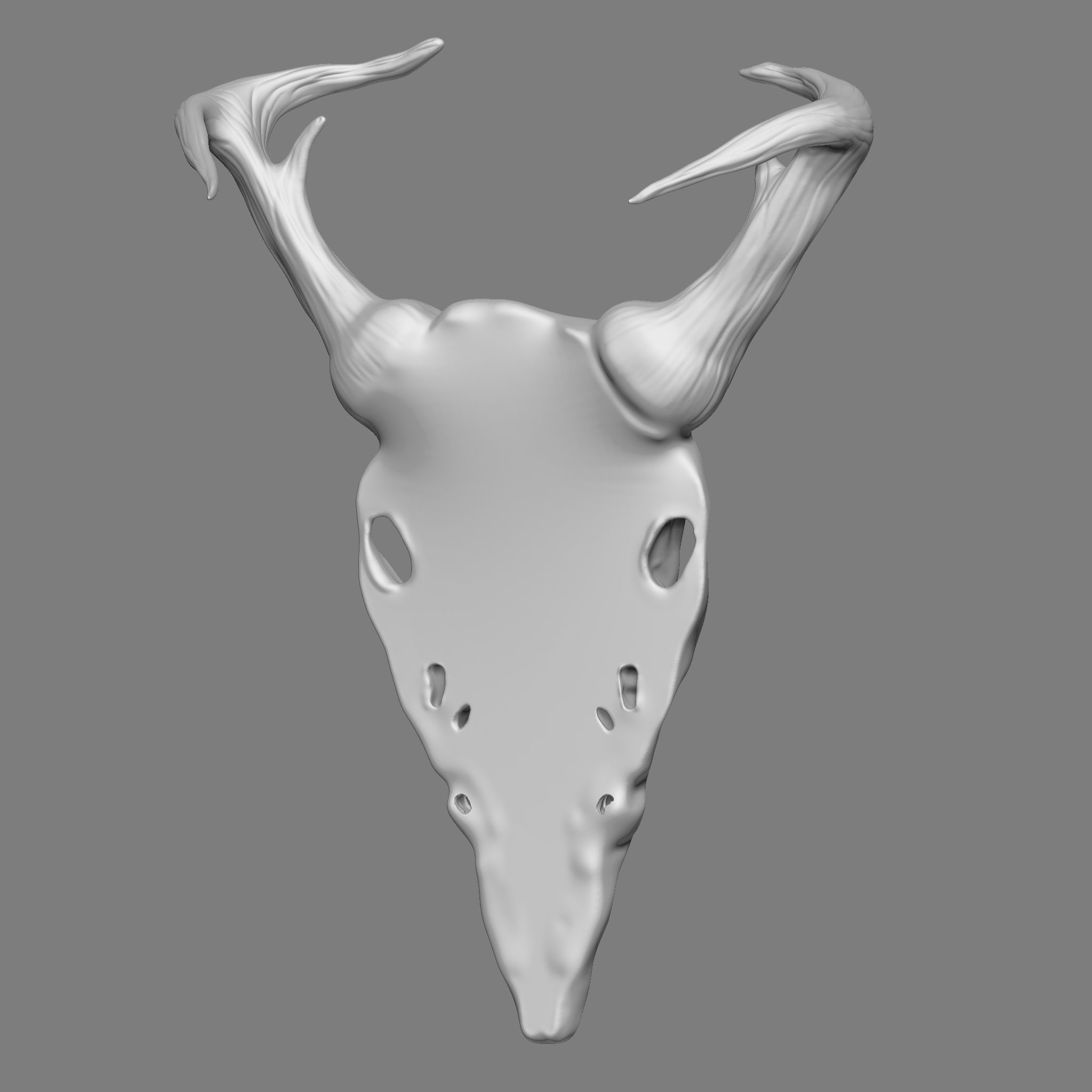 Ram Skull 3D Print Model 3D print model_16