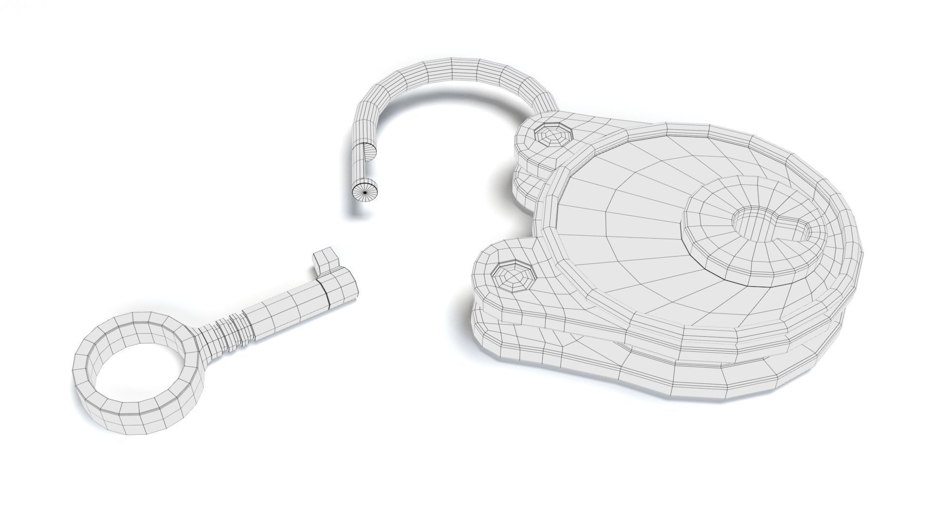 Treasure Chest Low Poly PBR Low-poly 3D model_10