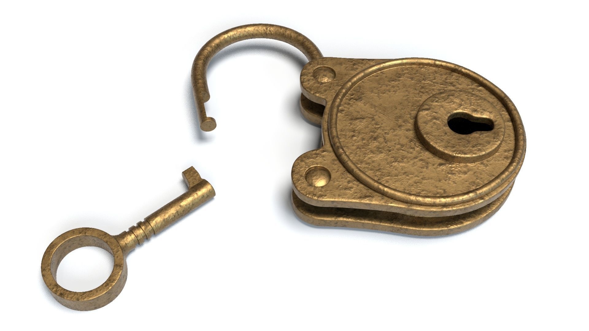 Treasure Chest Low Poly PBR Low-poly 3D model_8