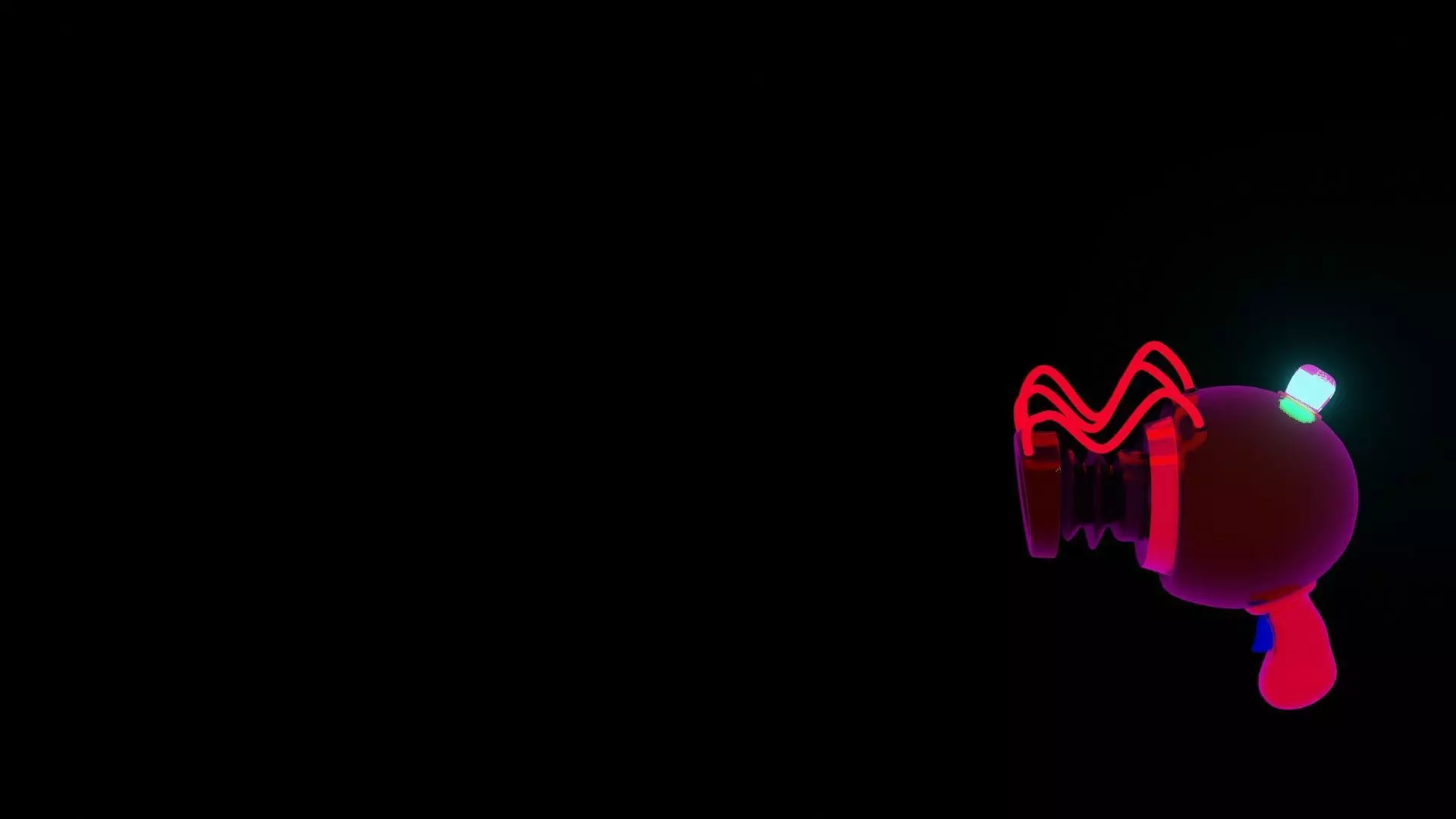 Raygun sonic hedgehog - music video Free low-poly 3D model