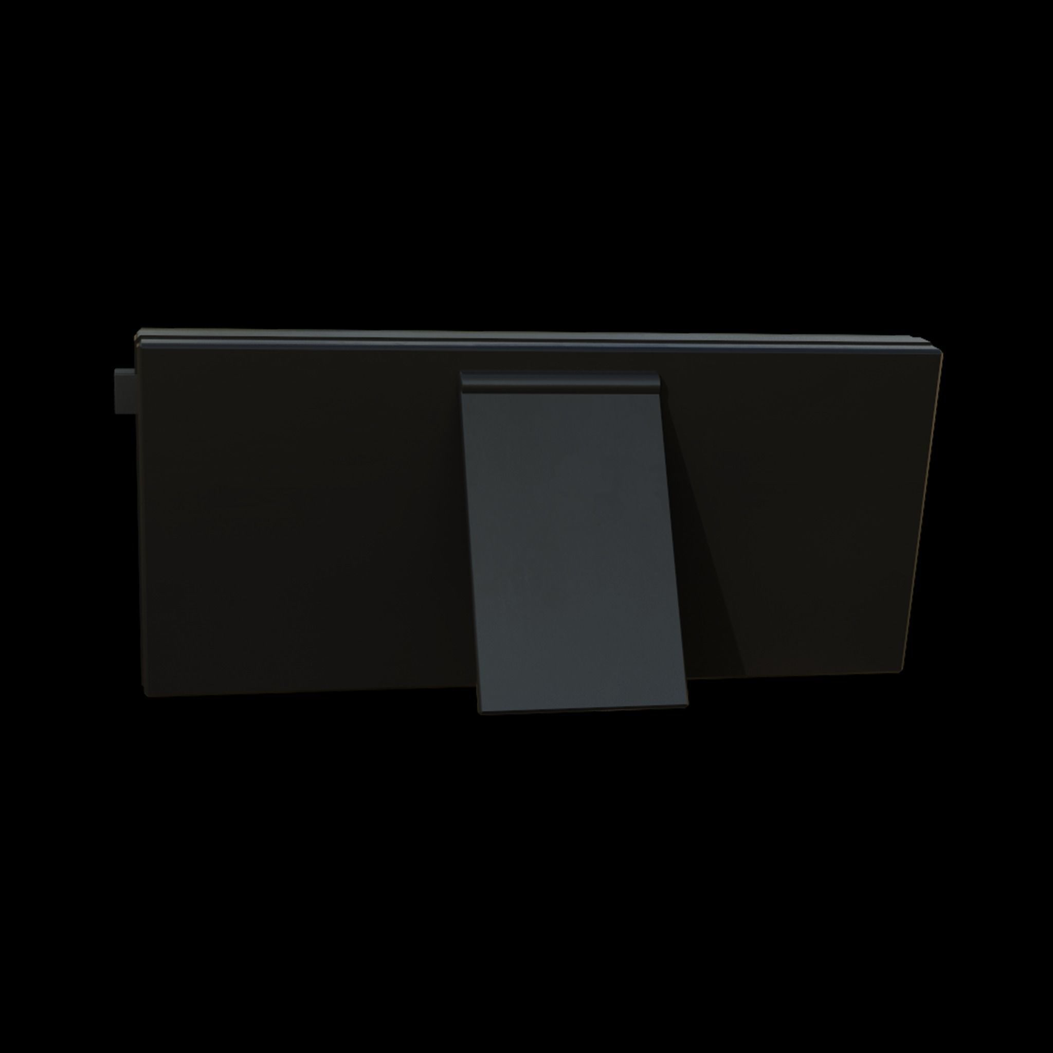 Digital Timer Low-poly 3D model_3