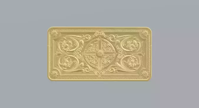Ornament for Decor and Engraving  3D print model