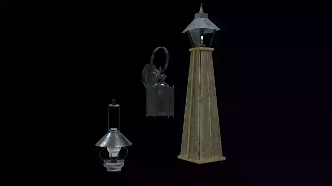 Wild West Props Lamps