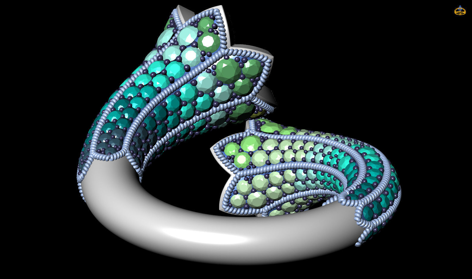 bypasS ring 3D print model_7