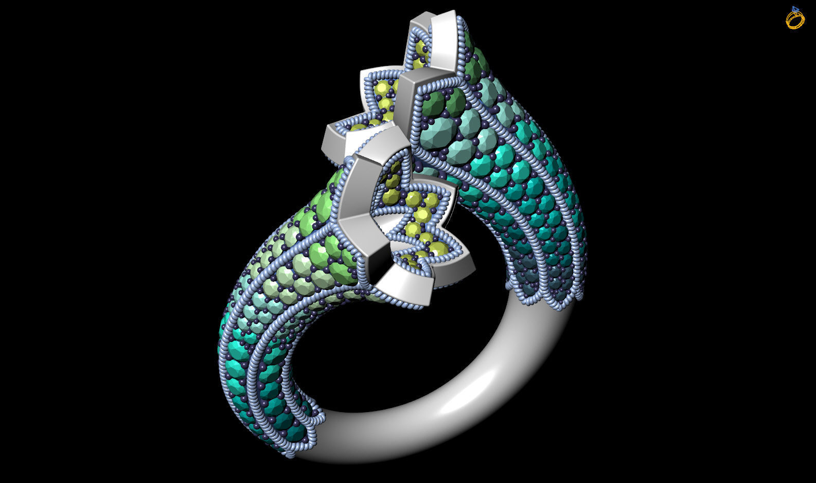 bypasS ring 3D print model_4