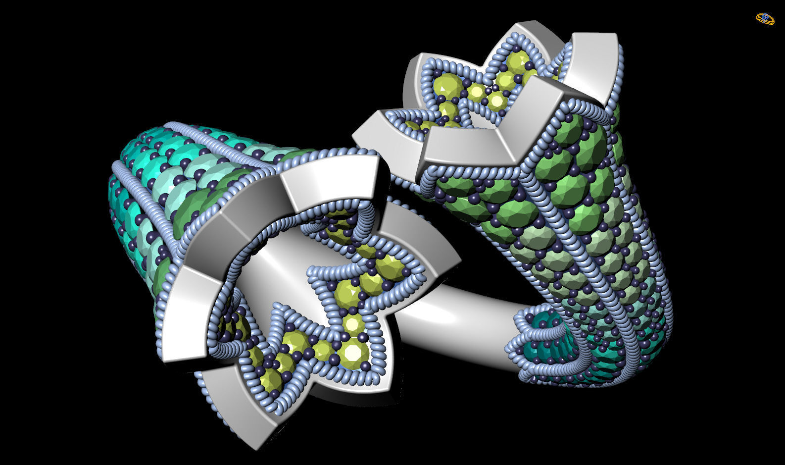 bypasS ring 3D print model_5