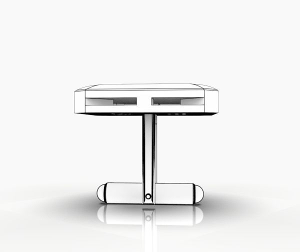 Aries Cufflink 3D print model_33