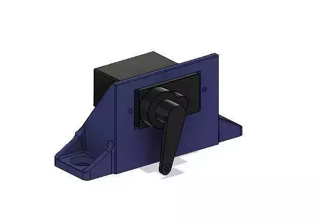 Model Railway Railroad Servo Surface Mount Bracket 1